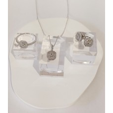 Σετ κοσμημάτων σε ασήμι (SET09)